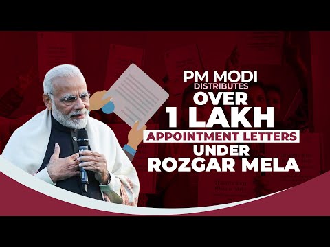 PM Distributes More Than 1 Lakh Appointment Letters