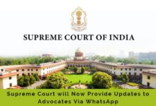 Supreme Court will Now Provide Updates to Advocates Via WhatsApp