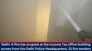 Fire Erupts at IT Office Building Near Delhi Police HQ