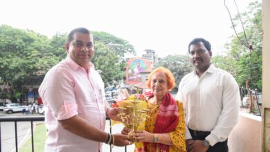 Adv. (Mrs) Libia Lobo Sardesai Felicitated on Her 100th Birthday