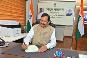 Shri Shripad Naik Assumes Charge as Union Minister of State for New & Renewable Energy and Union Minister of State for Power