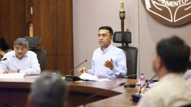 PM Gati Shakti Goa Masterplan meeting conducted by CM Dr. Pramod Sawant