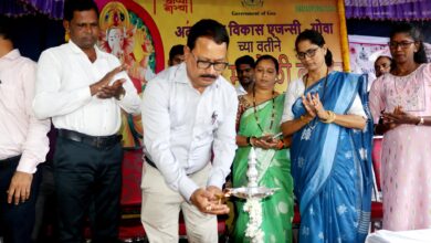 Inauguration of the Annual Matoli Bazaar by Minister Subhash Phal Dessai