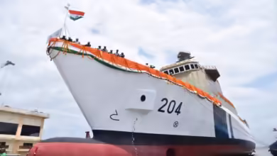 Goa Shipyard launches indigenous pollution control vessel ‘Samudra Pratap’