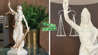 Unveiling of New Justice Statue at Supreme Court Reveals Startling Transformation