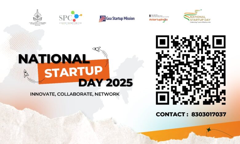 Goa’s Startup Community to Unite for National Startup Day 2025