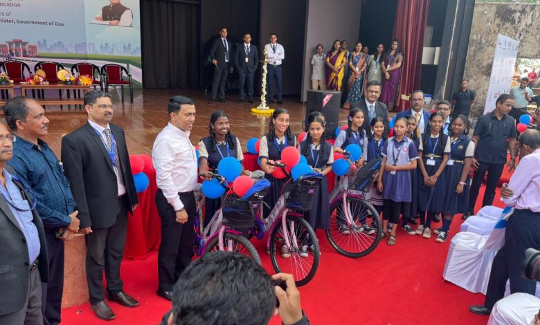 RBL Bank donates 200 bicycles to girl students in Goa under its CSR Initiative UMEED