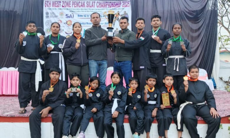 Goa Pencak Silat team wins 17 medals in Pencak Silat championship in MP