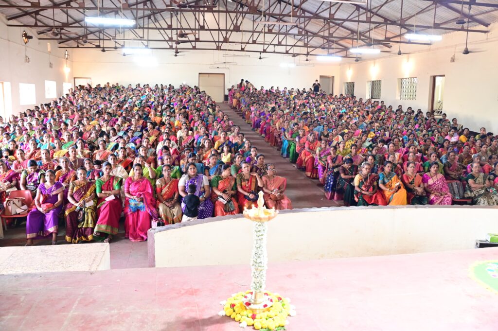 Shri Kedar Naik, Hon. MLA of Saligao, Attends Haldi Kumkum Programme Organized by BJP Saligao Mahila Morcha