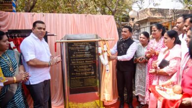 FOUNDATION LAYING CEREMONY HELD FOR 1000m³ SUMP AT 20 POINT COLONY, SOCORRO, PORVORIM