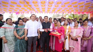 CM Dr. Pramod Sawant inaugurated several key development initiatives in Porvorim with Minister Rohan Khaunte