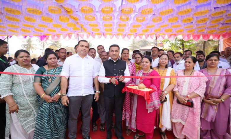 CM Dr. Pramod Sawant inaugurated several key development initiatives in Porvorim with Minister Rohan Khaunte