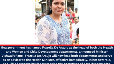 Frazella De Araujo Takes Charge of Health and Women & Child Development in Goa