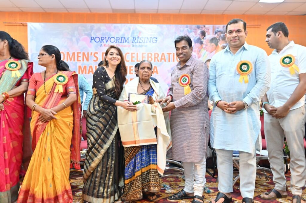 BJP Porvorim with Porvorim Rising Celebrates International Women’s Day with Eminent Guests and Inspiring Tributes