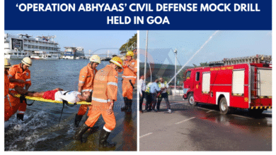 ‘OPERATION ABHYAAS’ CIVIL DEFENSE MOCK DRILL HELD IN GOA