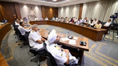 Monsoon preparedness meeting with state officials