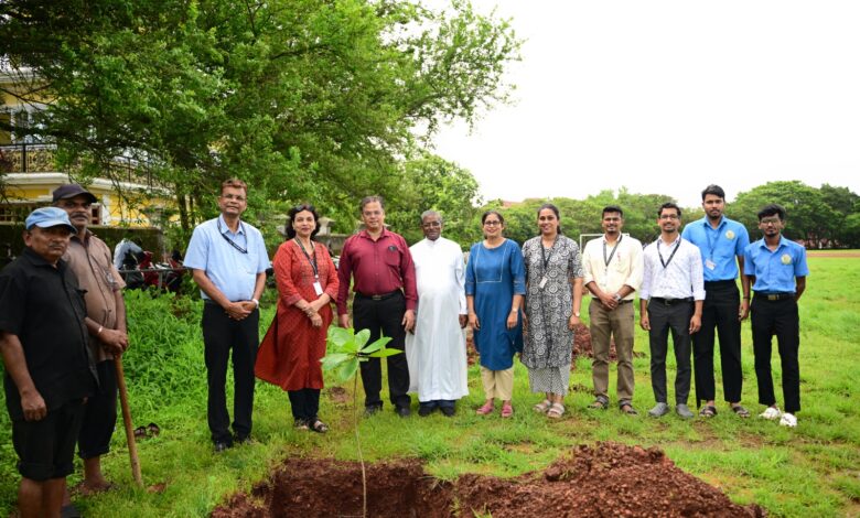 St. Xavier’s College, Mapusa NSS unit Commemorates Plantation Drive – "Ek Ped Maa Ke Naam 2.0"