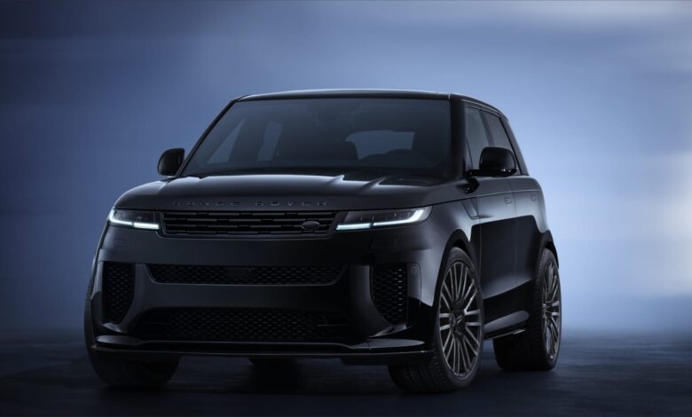 DIPPED IN BLACK: NEW RANGE ROVER SPORT SV BLACK EDITION GETS MONOCHROME TREATMENT FOR ULTIMATE SPORTING LUXURY