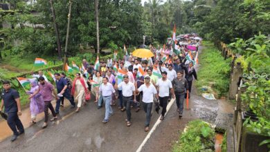Dr. Deviya Rane Leads Tiranga Rally at Donmad Keri, Sattari