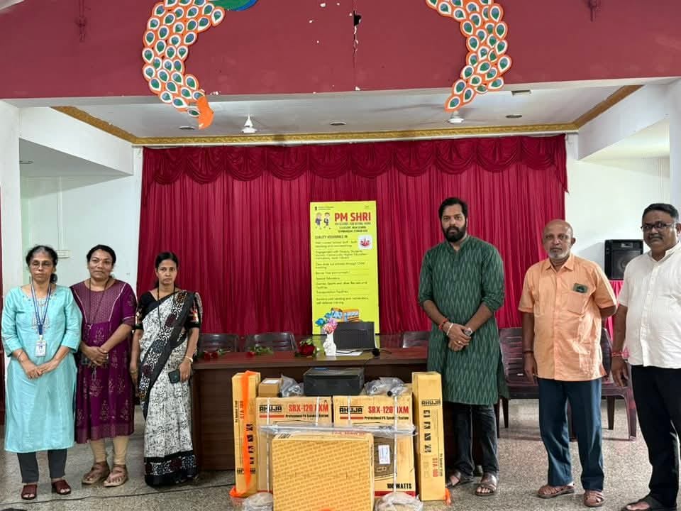 Siddesh Naik Pushes for Better Education Infrastructure in Cumbharjua