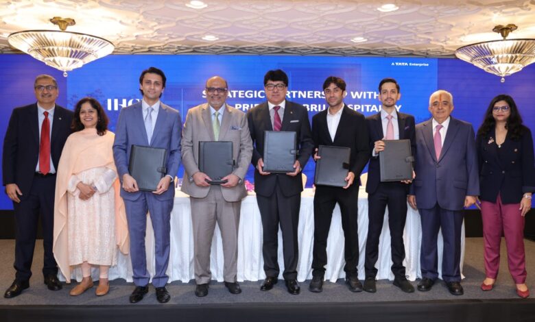 IHCL ENTERS INTO A STRATEGIC PARTNERSHIP FOR 150+ HOTELS in INDIA