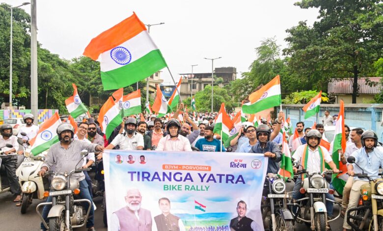 From Tricolour to Tourism: Goa’s Tiranga Yatra Celebrates Unity and Patriotism