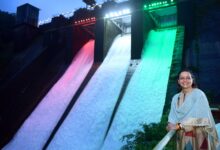 MLA Poriem Dr. Deviya Rane Illuminates Anjunem Dam on the Eve of Independence Day