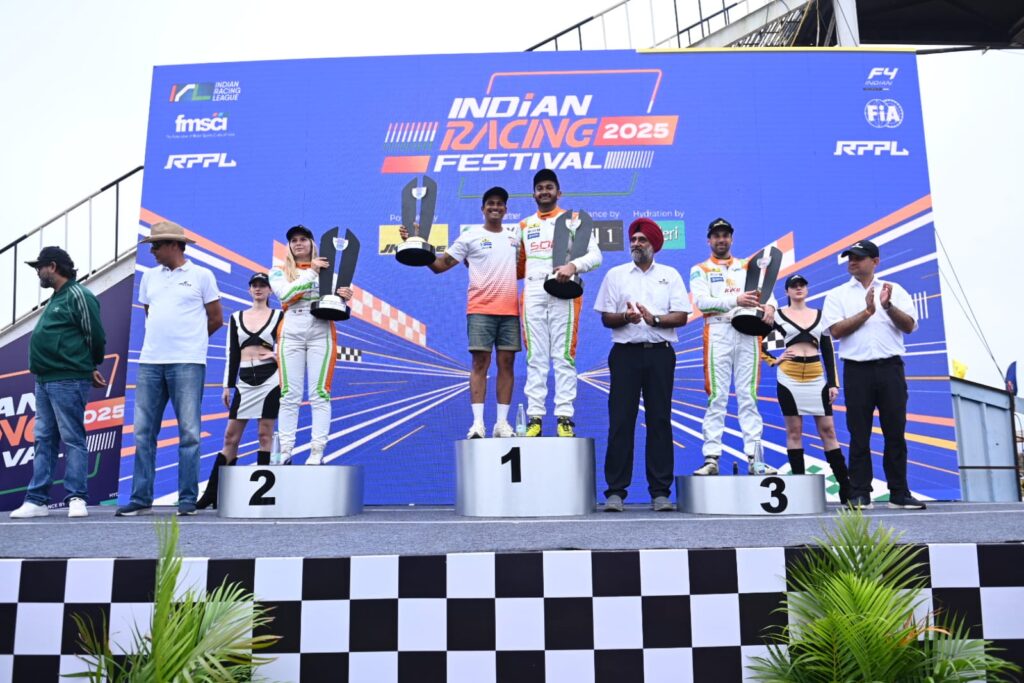 Goa Aces Thrill Home Fans with Raoul Hyman’s IRL Win and Fabienne Wohlwend’s Podium in Coimbatore In Formula 4, Vasilis Apostolidis mastered the wet to win Race 1, while Ishaan Madesh stormed to victory in Race 2