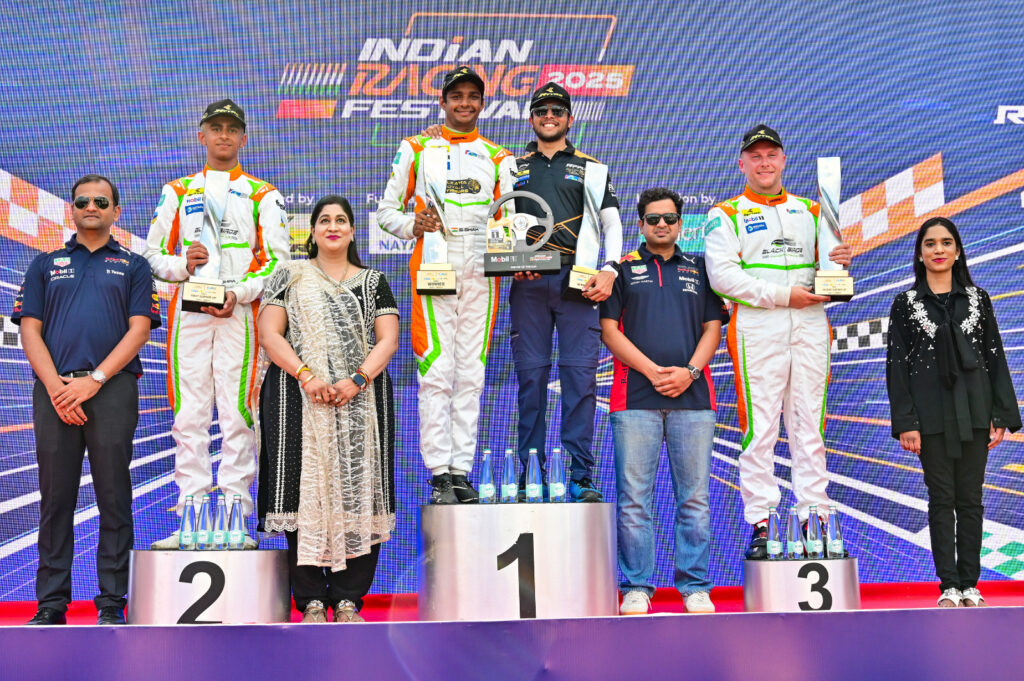 Kolkata Royal Tigers' Sohil Shah Converts Pole into Brilliant Victory in Final Day at Round 2 of Indian Racing Festival