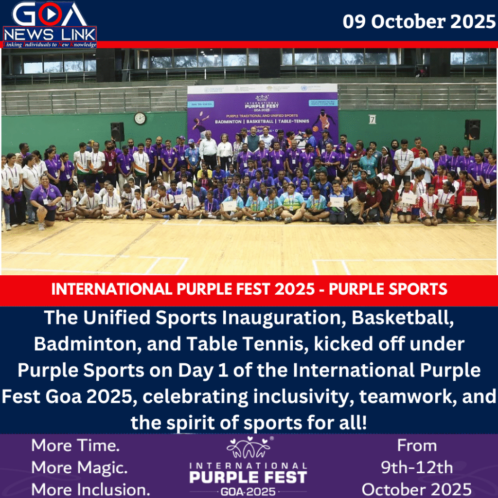 Purple Sports kicked off at the International Purple Fest Goa 2025