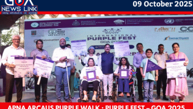 Minister Subhash Phal Dessai Attends Inaugural Ceremony of Apna Arcaus Purple Walk