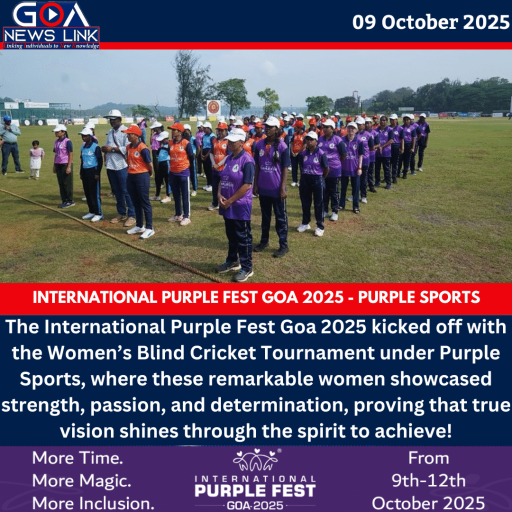 Purple Sports kicked off at the International Purple Fest Goa 2025