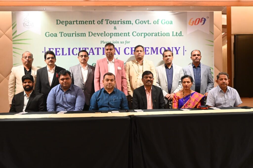 Goa Tourism Felicitates GTDC Chairman Shri Ganesh Gaonkar for his Tenure at Goa Tourism Development Corporation