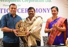 Goa Tourism Felicitates GTDC Chairman Shri Ganesh Gaonkar for his Tenure at Goa Tourism Development Corporation