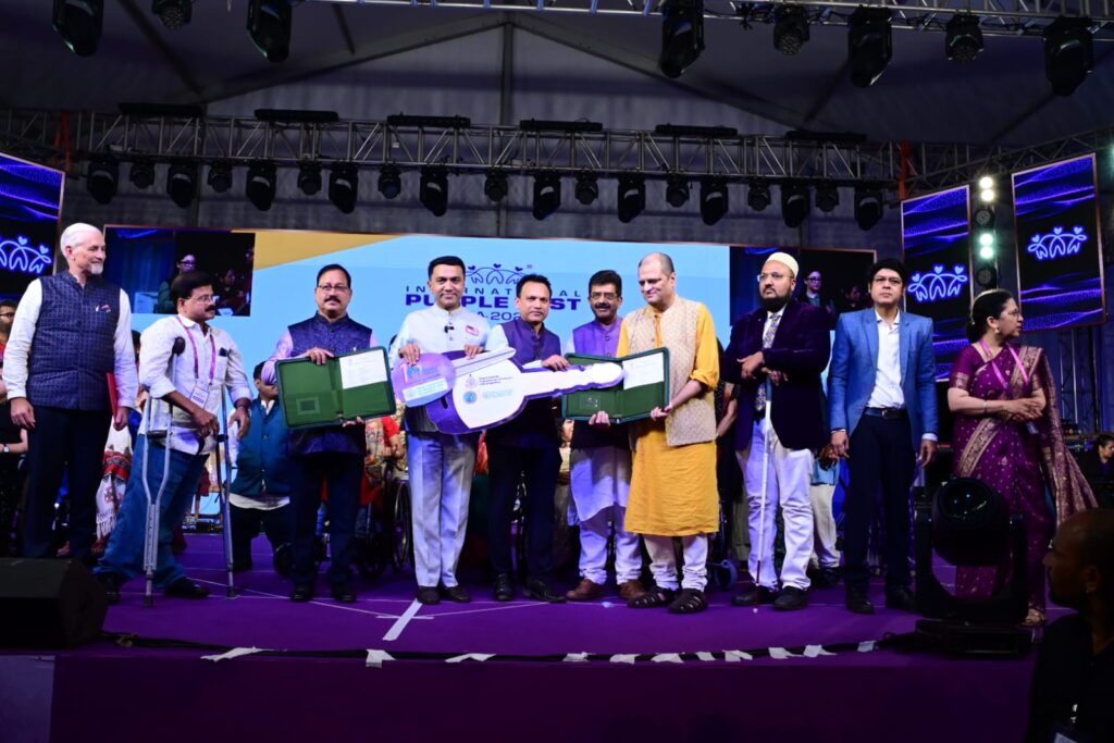 International Purple Fest 2025 begins in Goa, Celebrating the Spirit of Inclusion and Empowerment
