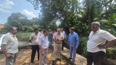 Hon. Minister Shri Subhash A Shirodkar Reviews Water Distribution Issues of Salauli Dam and Inspects Paroda Canal