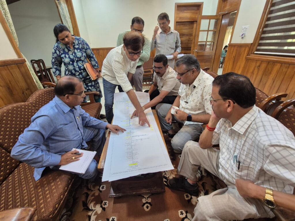 Hon. Minister Shri Subhash A Shirodkar Reviews Water Distribution Issues of Salauli Dam and Inspects Paroda Canal