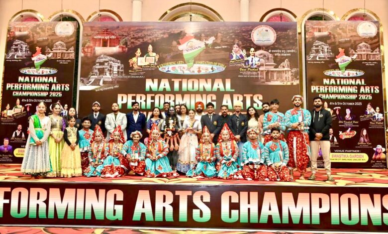 GOA WINS 3RD PLACE IN TRADITIONAL GROUP DANCE AT NATIONAL PERFORMING ARTS CHAMPIONSHIP 2025