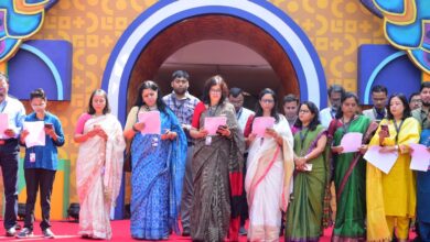 Constitution Day Observed by PIB Officials at IFFI with reciting of Constitution Preamble PIB Officials Celebrate Constitution Day at IFFI