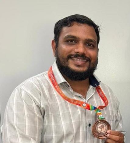 Goa Athlete Shubham Tulsidas shetgaonkar Wins Brozen at National Thang-Ta Championship