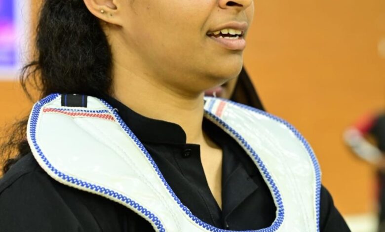 Goa Athlete siddhavi Siddharth Raut Wins Bronze at National Thang-Ta Championship