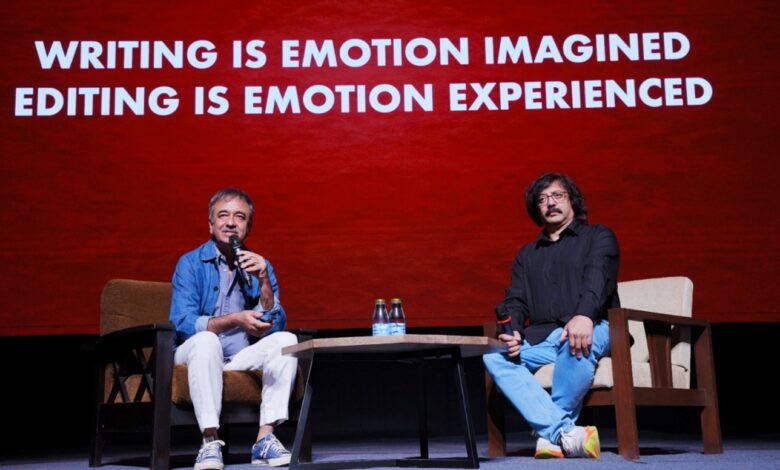 Writing is Emotion Imagined, Editing is Emotion Experienced: Raju Hirani