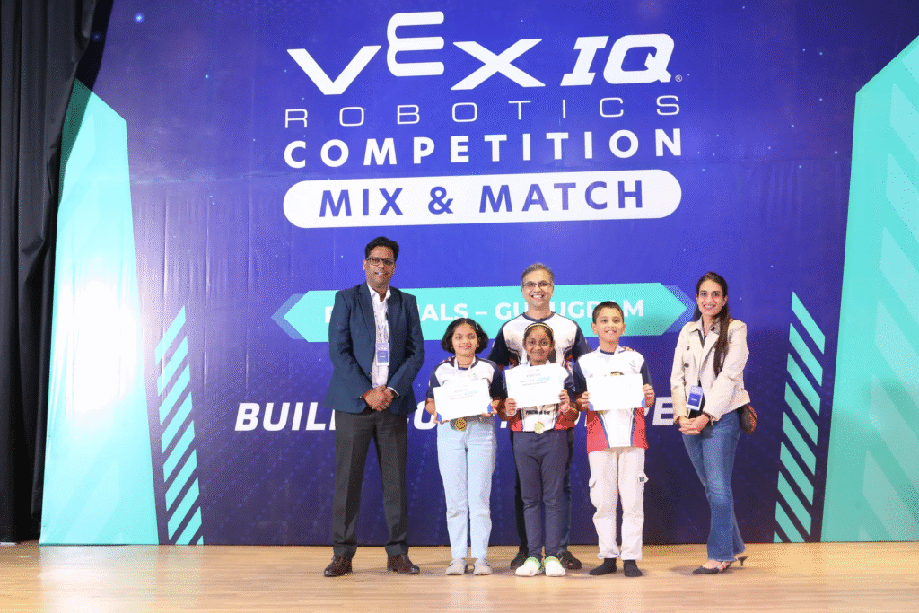 Goa’s Young Innovators Shine at VEX IQ Delhi Regionals 2025
