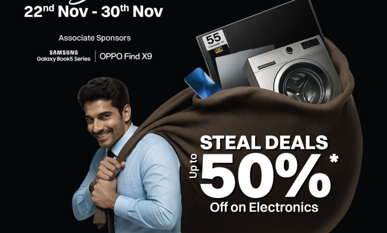 Black Friday Sale at Croma: Up to 50% off* across categories