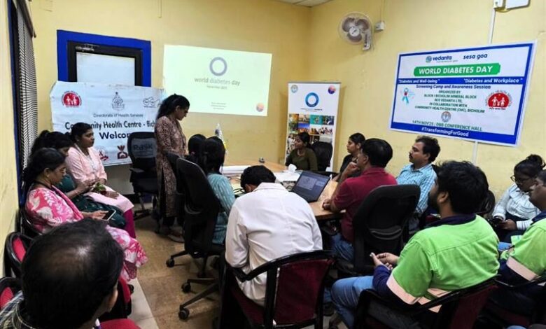 Vedanta Sesa Goa Strengthens Fortifies Employee Health on World Diabetes Day