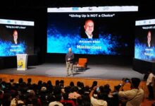 Anupam Kher Illustrates Why ‘Giving up is not an option’ in a masterclass