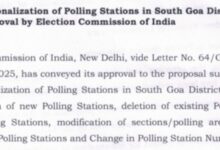 RATIONALIZATION OF POLLING STATIONS IN SOUTH GOA