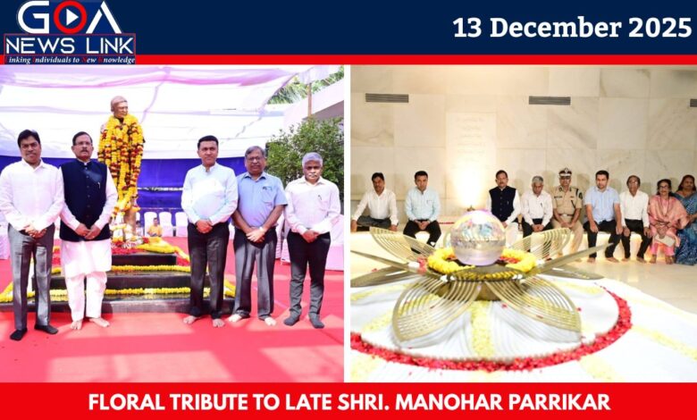 BIRTH ANNIVERSARY OF LATE PARRIKAR OBSERVED