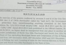 RESTRICTION ON TRANSPORTATION OF LIQUOR IN VIEW OF ZP POLLS