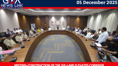 Meeting on Porvorim Flyover Construction & Traffic Solutions